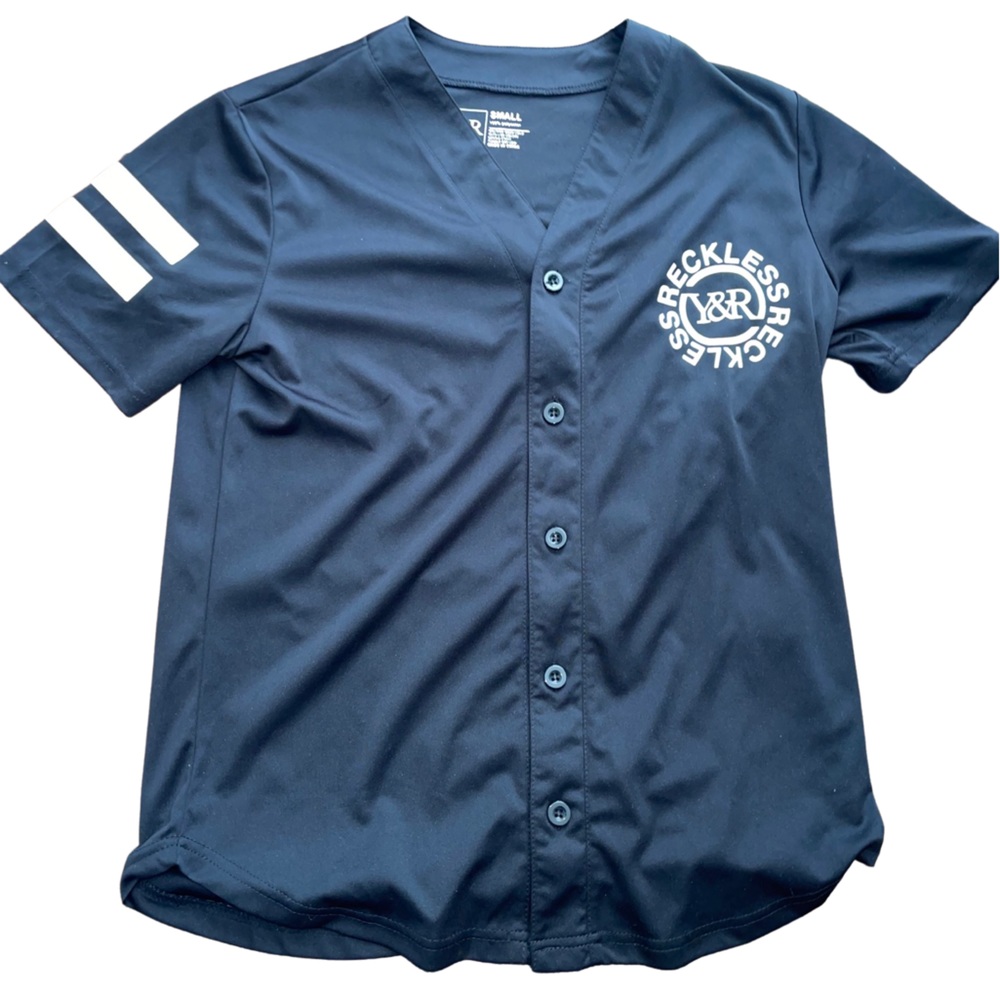Young and Reckless Unisex Equality Jersey: Streetwear: Like New: Adult Small